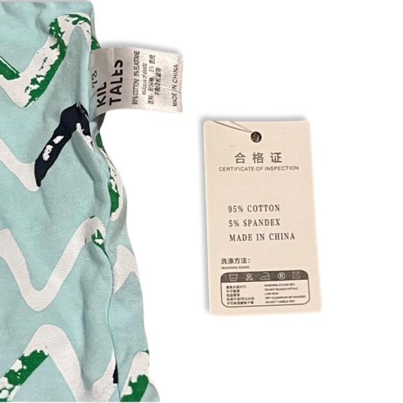 KIDS TALES Toddler Baby One-Piece Short Sleeve Zip Romper | Blue | 6-12 months - Picture 3 of 5